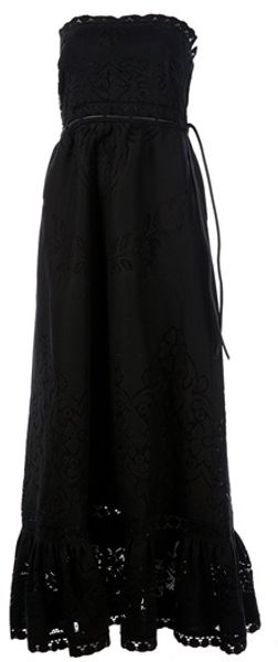 Valentino Strapless Gown - Lyst