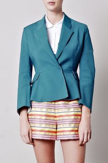 Acne Turner Peplum Jacket - Lyst