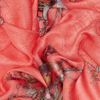 Alexander Mcqueen Printed Modal and Cashmereblend Scarf in Red (coral) - Lyst