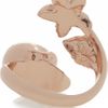 Alexander Mcqueen Swarovski Crystal Skull and Claw Ring in Gold (rose) - Lyst