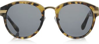Alexander Wang Roundframe Acetate and Metal Sunglasses - Lyst