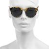 Alexander Wang Roundframe Acetate and Metal Sunglasses in Brown (black) - Lyst