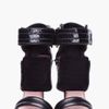 Barbara Bui Black Python Biker Heels in Black - Lyst