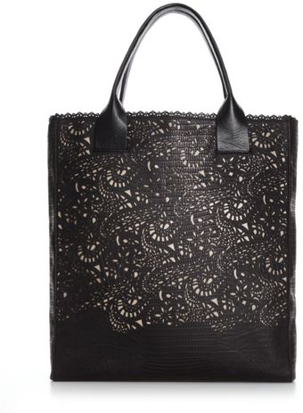 BCBGMAXAZRIA Laser Cut Tote - Lyst