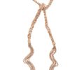Carolina Bucci Lucky 18karat Rose Gold Diamond Bracelet in Pink (rose) - Lyst