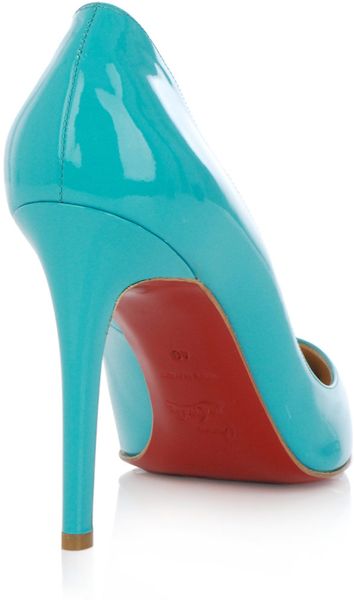 christian louboutin turquoise