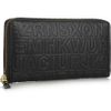 Comme Des Garçons Embossed Leather Wallet in Black - Lyst