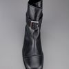 Comme Des Garçons Leather Strap Boot in Black - Lyst