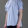 Comme Des Garçons Double Sleeve Shirt in Blue for Men - Lyst