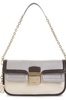 DKNY Vintage Top Zip Clutch - Lyst