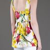 Dolce & Gabbana Floral Top in Multicolor (floral) - Lyst
