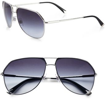 Dolce & Gabbana Metal Aviators - Lyst