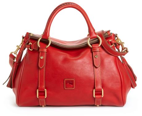 Dooney & Bourke Florentine Vachetta Small Satchel in Red