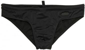 DSquared2 Logo Plaque Stretch Nylon Bathing Suit - Lyst