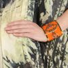 Emilio Pucci Goldplated Plexiglass Cuff in Orange (gold) - Lyst