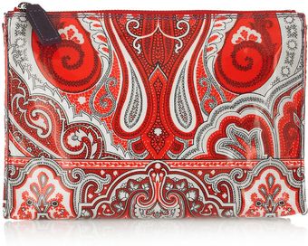 Paisleyprint Pvc Cosmetics Case 