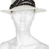 Eugenia Kim Lauren Sequined Straw Fedora in White (straw) - Lyst