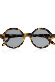Illesteva Frieda Roundframe Acetate Sunglasses - Lyst