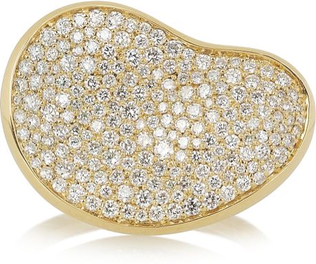 Ippolita Bean 18karat Gold Diamond Ring in Gold - Lyst