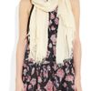 Isabel Marant Sam Fineknit Scarf in White - Lyst