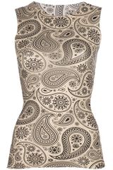 Jil Sander Paisley Tank Top