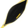 Jil Sander Tumbled Oversized Texturedleather Pouch in Yellow - Lyst