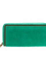 Madewell The Dispatch Snake Print Wallet