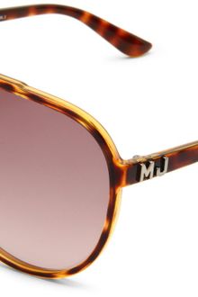 Marc By Marc Jacobs Mmj 288s Aviator Sunglasses - Lyst