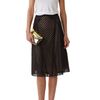 Marios Schwab Lattice Skirt in Black - Lyst