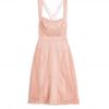 Marios Schwab Lace Halter Dress in Pink - Lyst