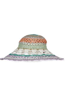 Missoni Crochetknit Sunhat - Lyst