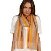Missoni Clandestine Stripe Zigzag Scarf in Brown (s) - Lyst