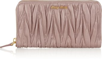  Matelassé Leather Wallet 