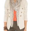 Mulberry Mini Peace and Love Printed Modal Scarf in Beige (cream) - Lyst
