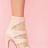 Nasty Gal Expo Platform Boot in Beige (nude) - Lyst