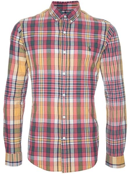 Polo Ralph Lauren Checked Shirt in Red for Men - Lyst