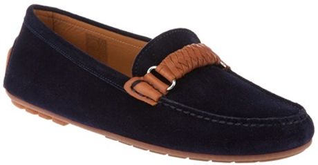 Ralph Lauren Lada Loafer in Blue - Lyst