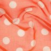 Sonia By Sonia Rykiel Polkadot Cotton Voile Scarf in Orange - Lyst