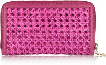  Pembridge Woven Faux Leather Wallet 