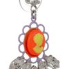 Tom Binns Swarovski Crystal Cameo Earrings in Multicolor (lilac) - Lyst