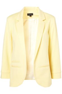 Topshop Ponte Boyfriend Blazer - Lyst