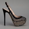Valentino Platform Pump in Black - Lyst