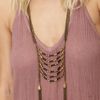 Vanessa Mooney Juliet Necklace in Gold (black) - Lyst