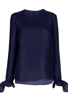 Yves Saint Laurent Long Sleeve Top - Lyst