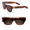 Yves Saint Laurent Square Plastic Sunglasses in Brown for Men (multi) - Lyst
