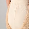 Zac Posen Off The Shoulder Gown with Halter Straps in Beige (ivory) - Lyst