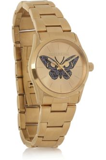 Zadig & Voltaire Coated Stainless Steel Butterfly Motif Watch - Lyst