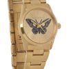 Zadig & Voltaire Coated Stainless Steel Butterfly Motif Watch in Brown (steel) - Lyst
