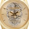 Zadig & Voltaire Coated Stainless Steel Skull Motif Watch in Gold (steel) - Lyst
