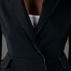 Acne Turner Raw Jacket in Black - Lyst